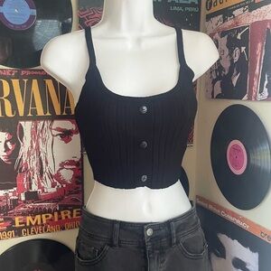 Forever 21 medium knit cropped top